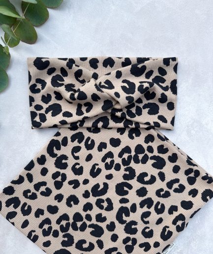 Leopardo rašto galvajuostė